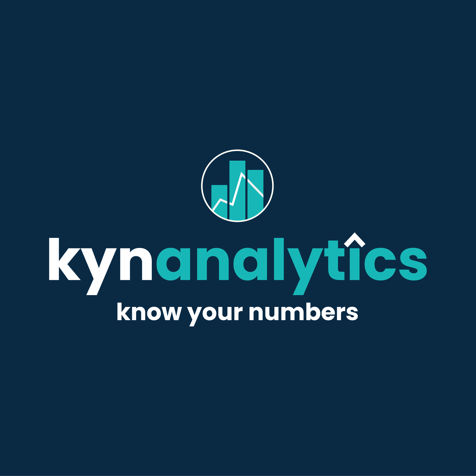 KYN ANALYTICS - PACKAGED LOGO FILES_Primary Logo Blue Background (KYN)